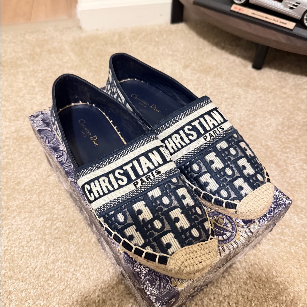 Blue Espadrilles
